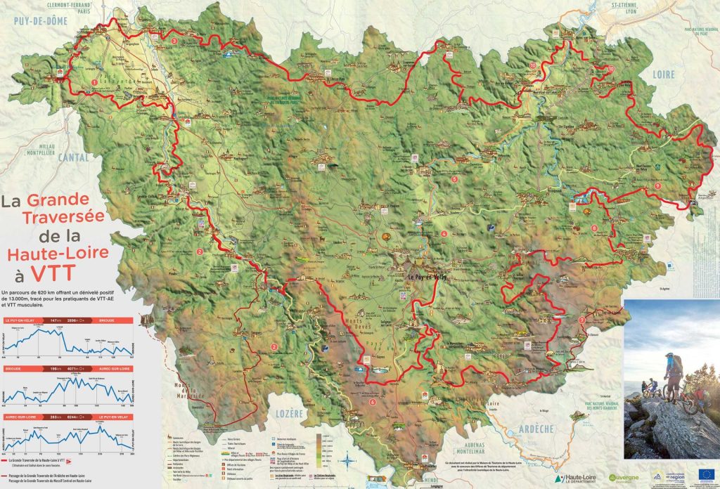 mapa-travesía-bicicleta-de-montaña-alto-loira